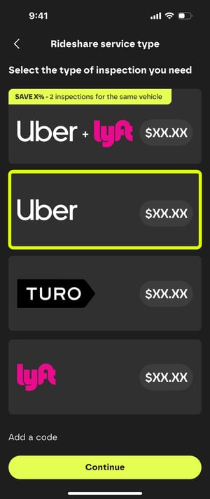 Uber Selection Uber Selection