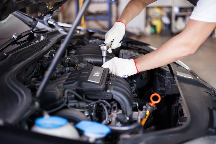 Mechanic hands Mechanic hands